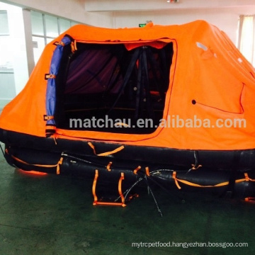 Solas Throw Over Board Inflatable Pack a and Mmr Life Raft